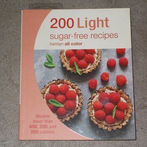 New 200 Light Sugar-free Recipes 235 pages w index